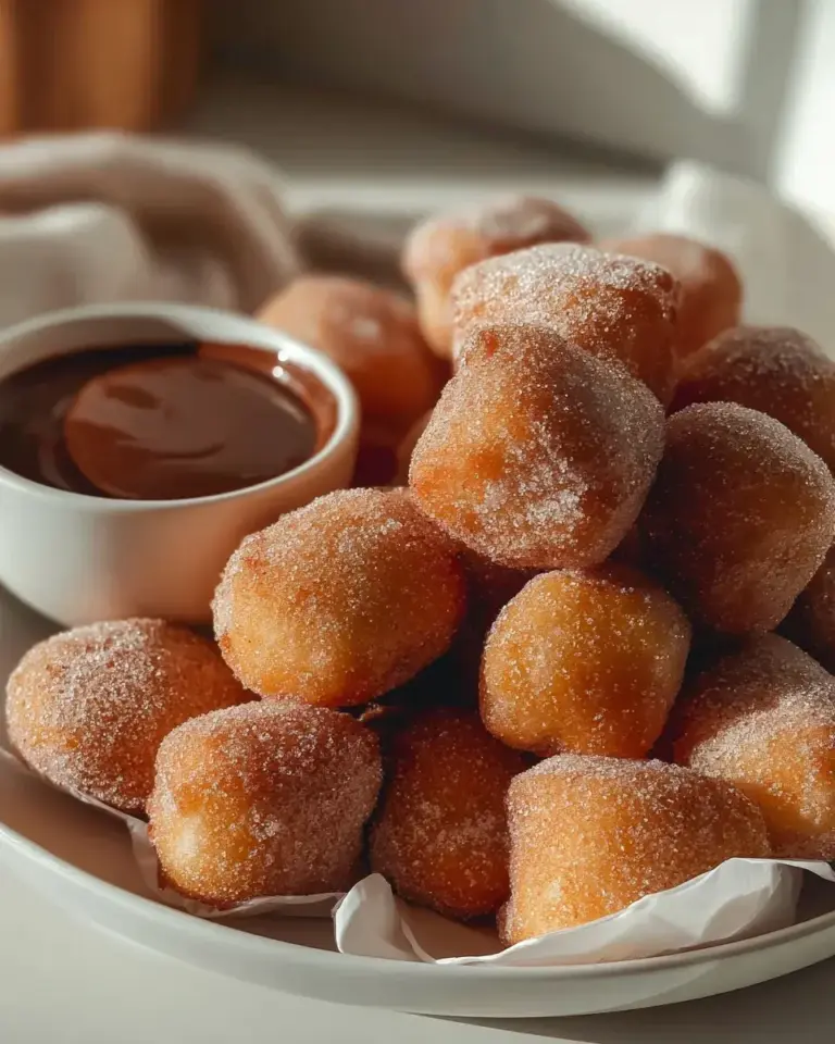 Leckere Churro Bites aus der Heißluftfritteuse Rezept