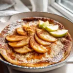 Apple Oatmeal Skillet Pancake
