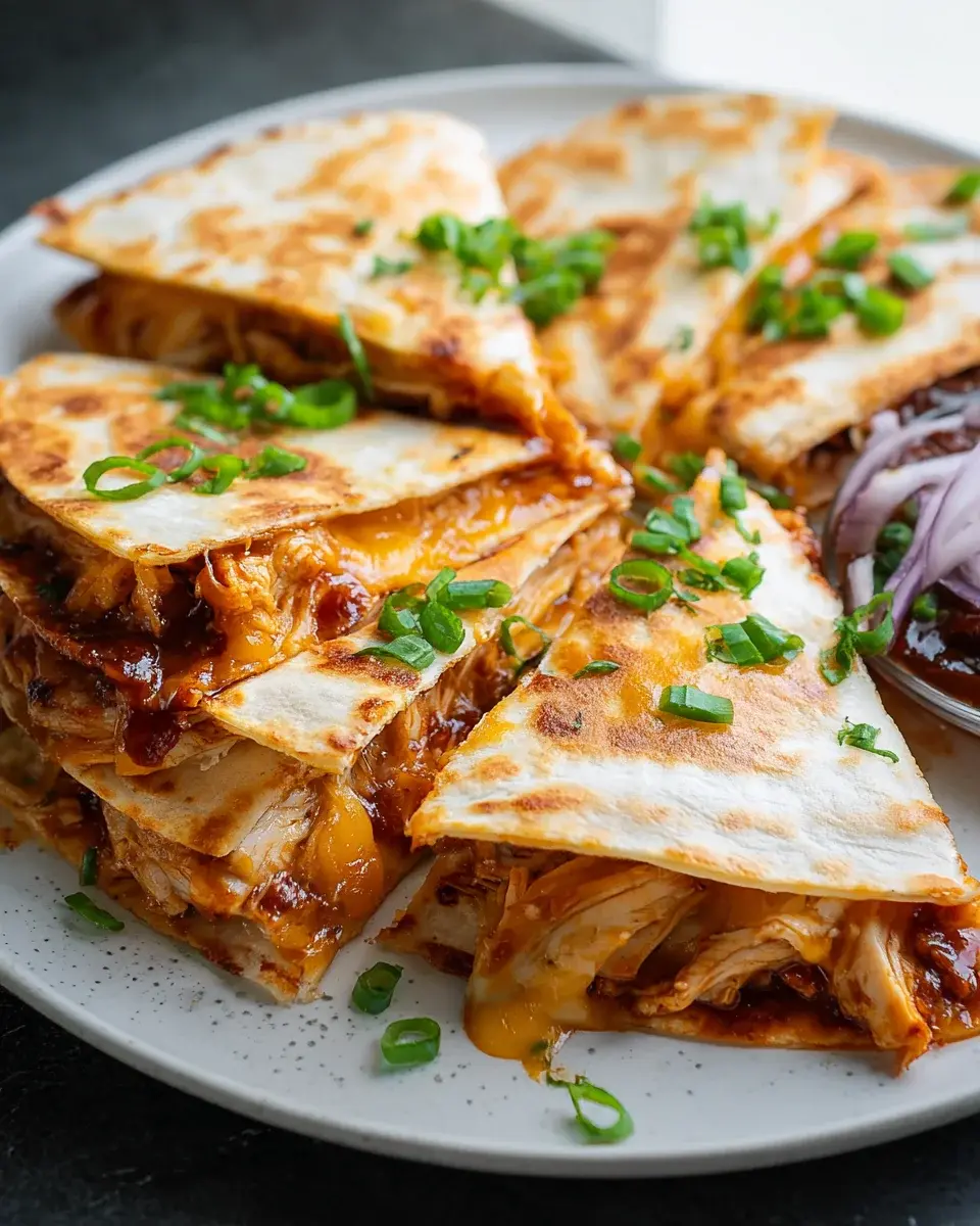BBQ Chicken Quesadillas