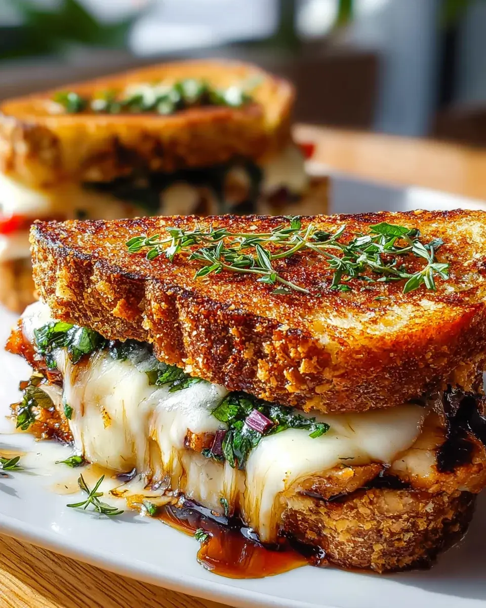 Balsamico Vinaigrette Sandwich