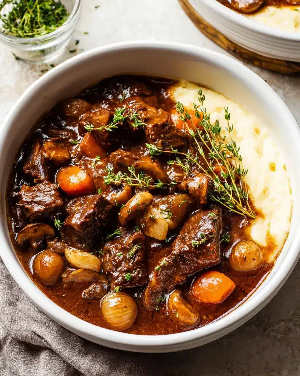Beef Bourguignon