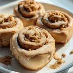 Biscoff Cookie Butter Cinnamon Rolls