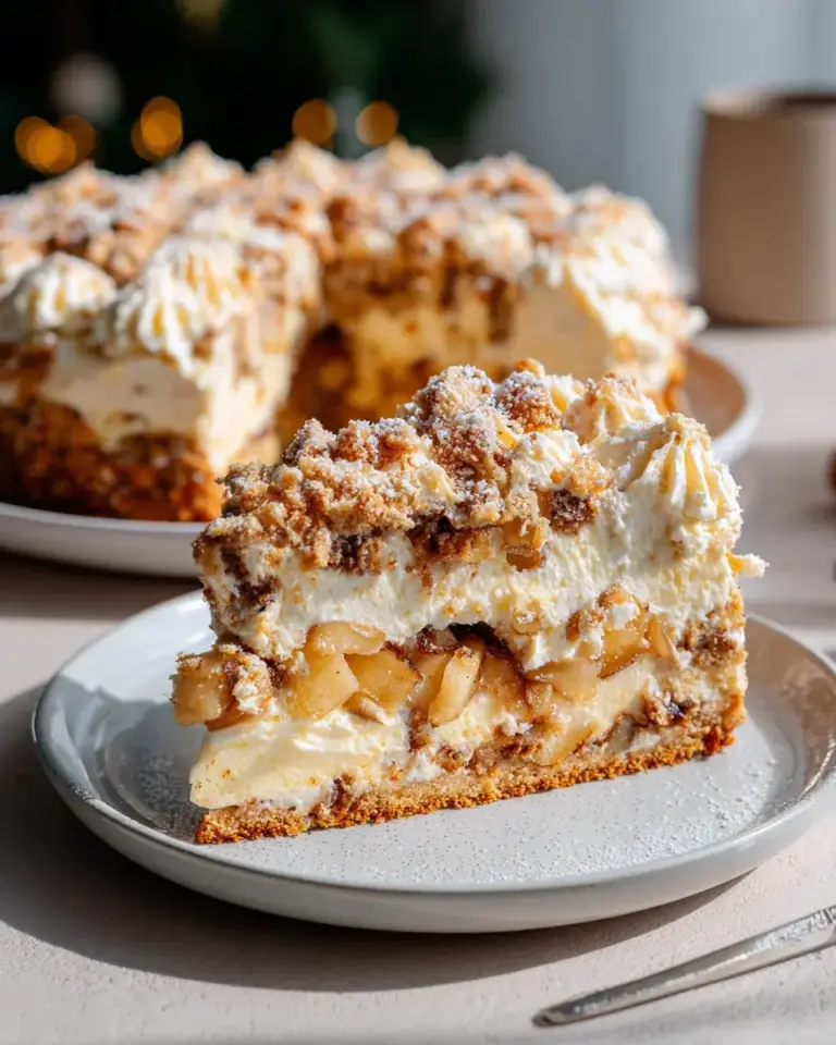 Bratapfel Himmelstorte: Festliche Weihnachtstorte genießen!