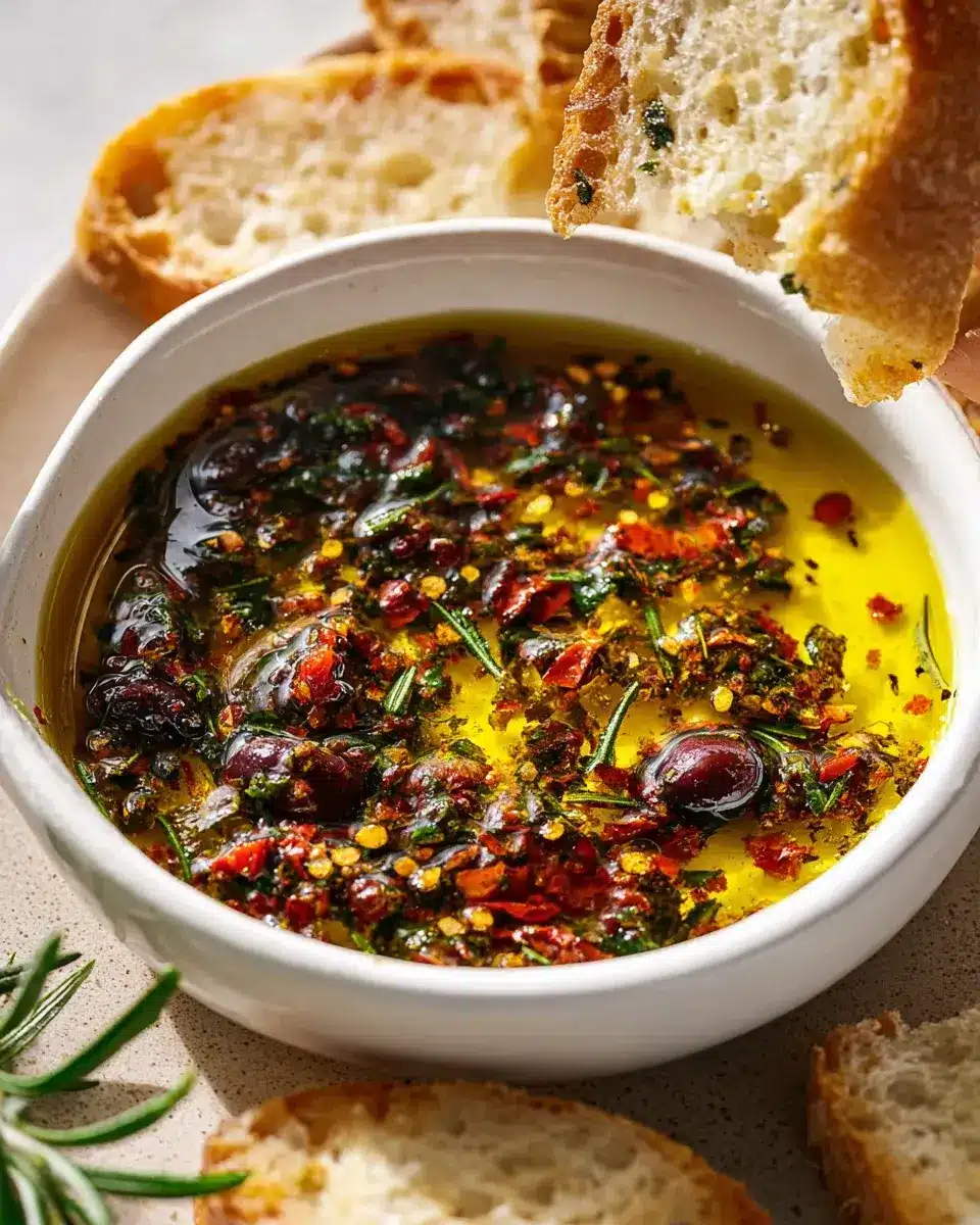 Leckeres Bread Dipping Oil Rezept für genussvolles Dippen 4 Bread Dipping Oil