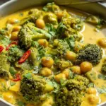 Brokkoli Kichererbsen Curry