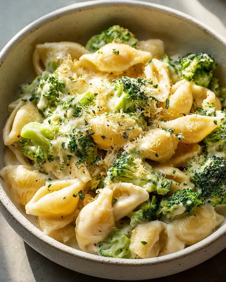 Leckere Brokkoli Nudeln in cremiger Sahnesoße genießen! 4 Brokkoli Nudeln Sahne