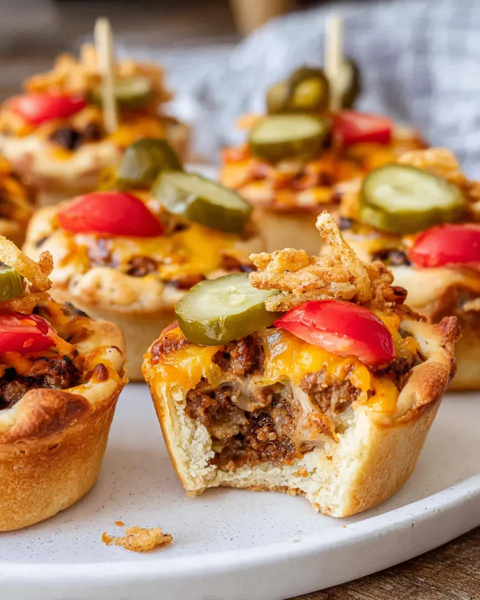 Cheeseburger Muffins