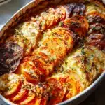 Cheesy Root Vegetable Gratin