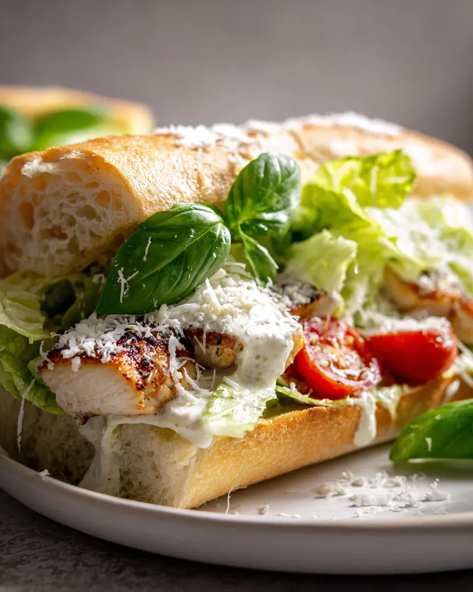 Chicken Caesar Sandwich