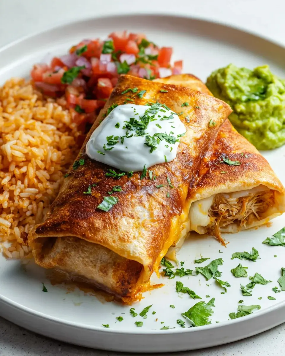 Chicken Chimichangas