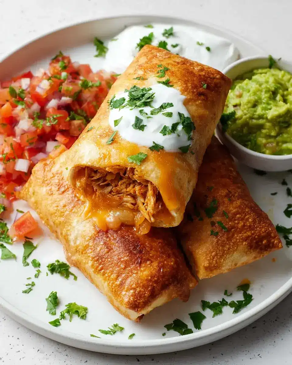 Chicken Chimichangas