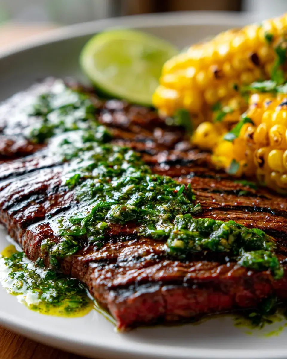 Chimichurri Flank Steak