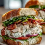 Chopped Chicken Beef Bacon Ranch Sandwich Minute Flavor Bomb