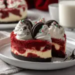 Christmas Red Velvet Cheesecake
