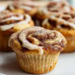 Cinnamon Roll Protein Muffins