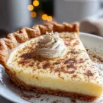 Cinnamon Vanilla Custard Pie