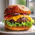 Classic Juicy Cheeseburger