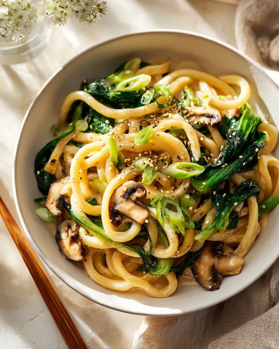 Creamy Miso Butter Udon