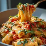Creamy Tomato Garlic Pasta