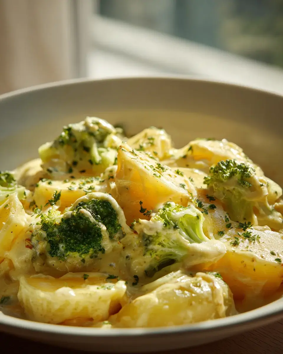 Cremige Brokkoli Kartoffeln