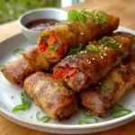 Crispy Fryhlingsrollen Airfryer