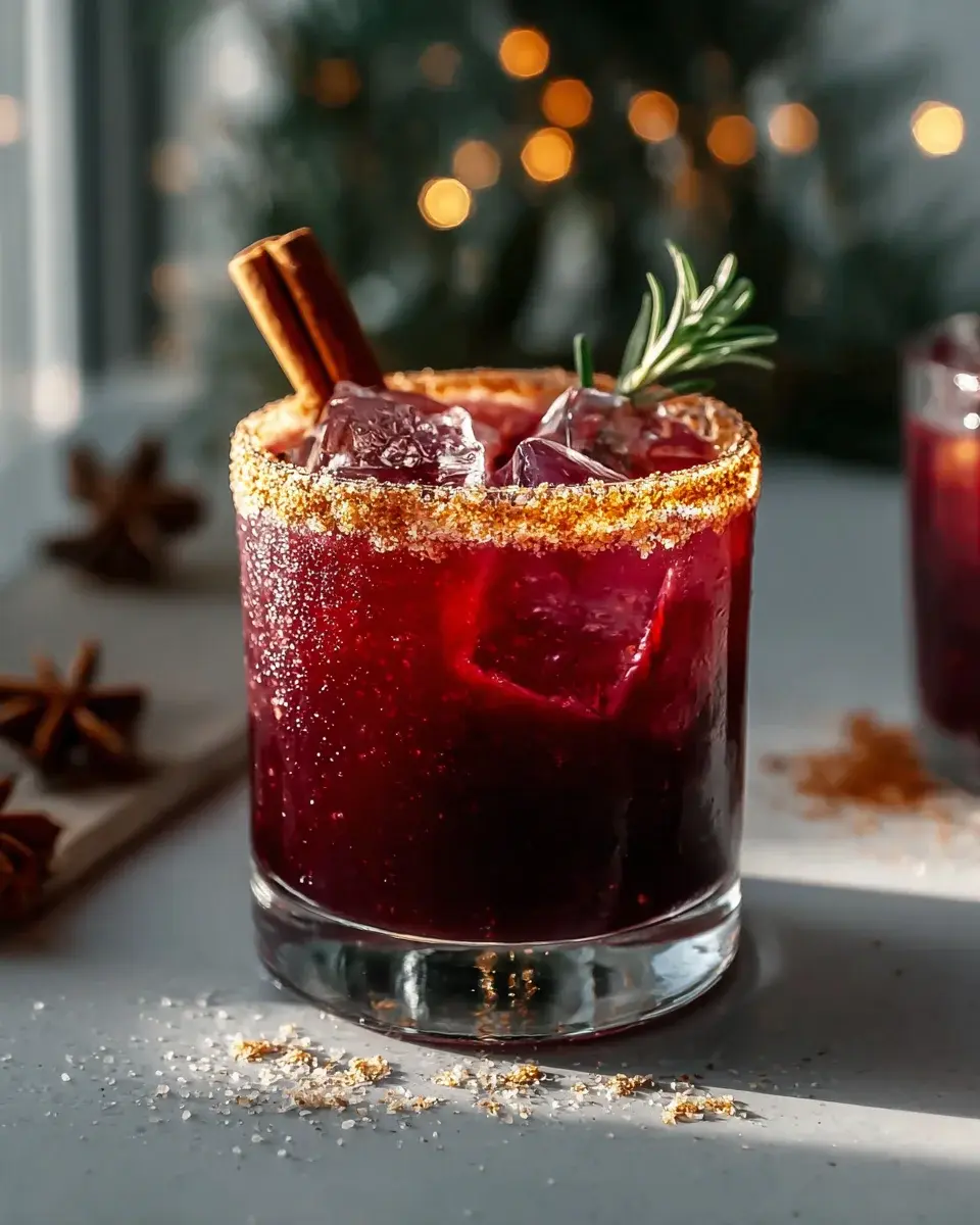 Gewürzte Weihnachts-Margarita: Festlicher Genuss ohne Alkohol 4 Gewürzte Weihnachts-Margarita