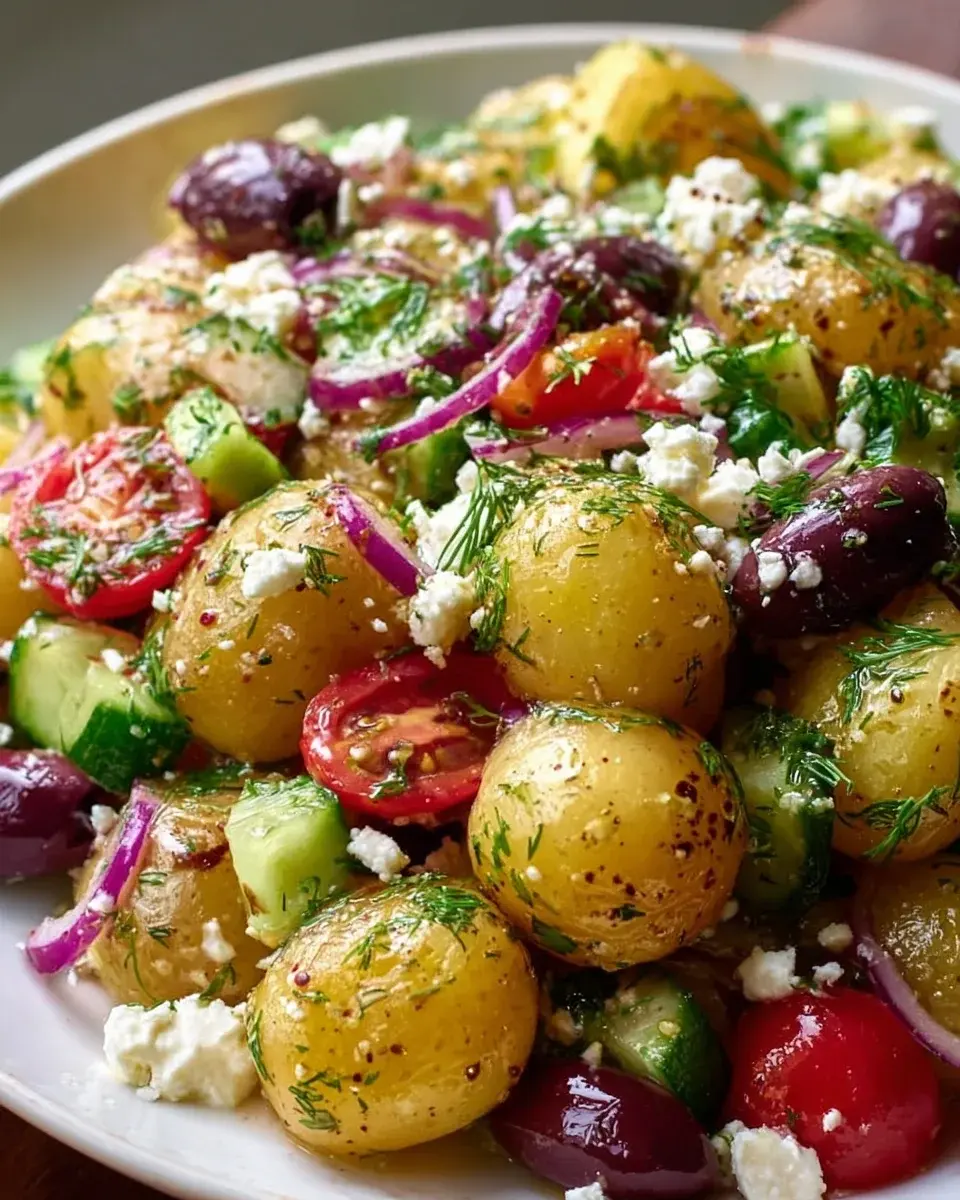 Griechischer Kartoffelsalat