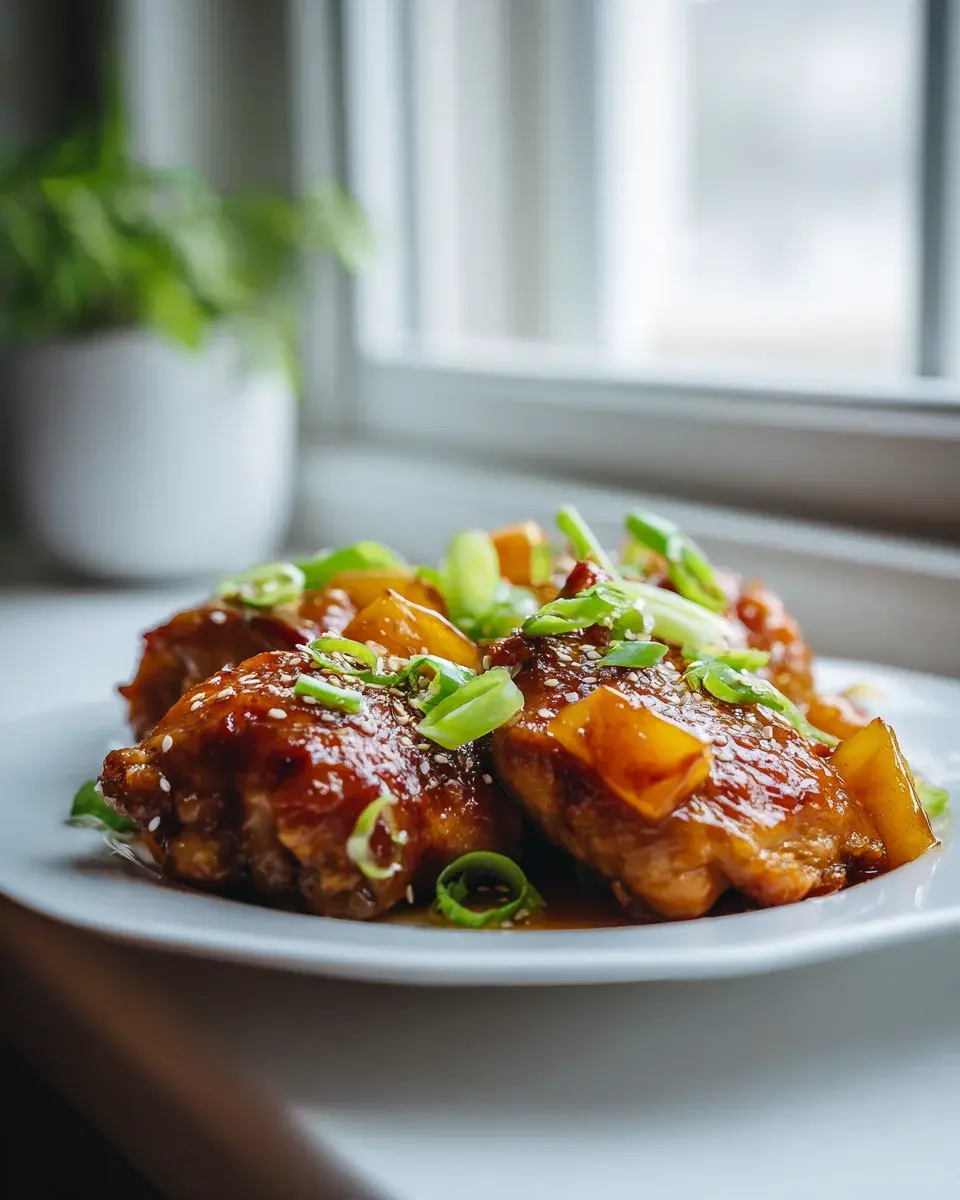 Hawaii Chicken Aus Dem Ofen