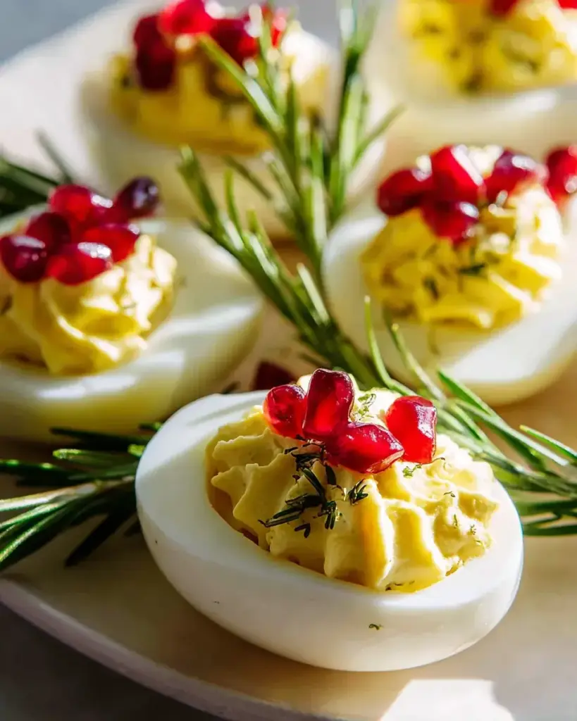 Festliche Deviled Eggs – Leckeres Rezept für die Feiertage!