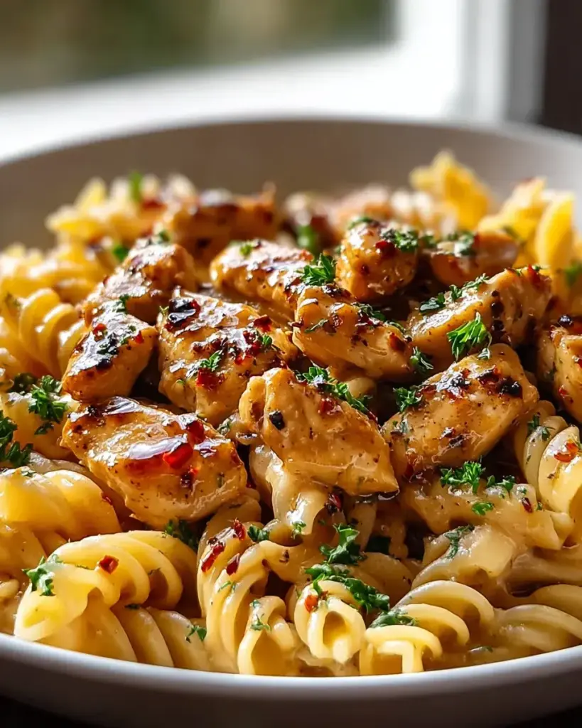 Leckeres Honey Pepper Chicken Pasta Rezept für Genießer!