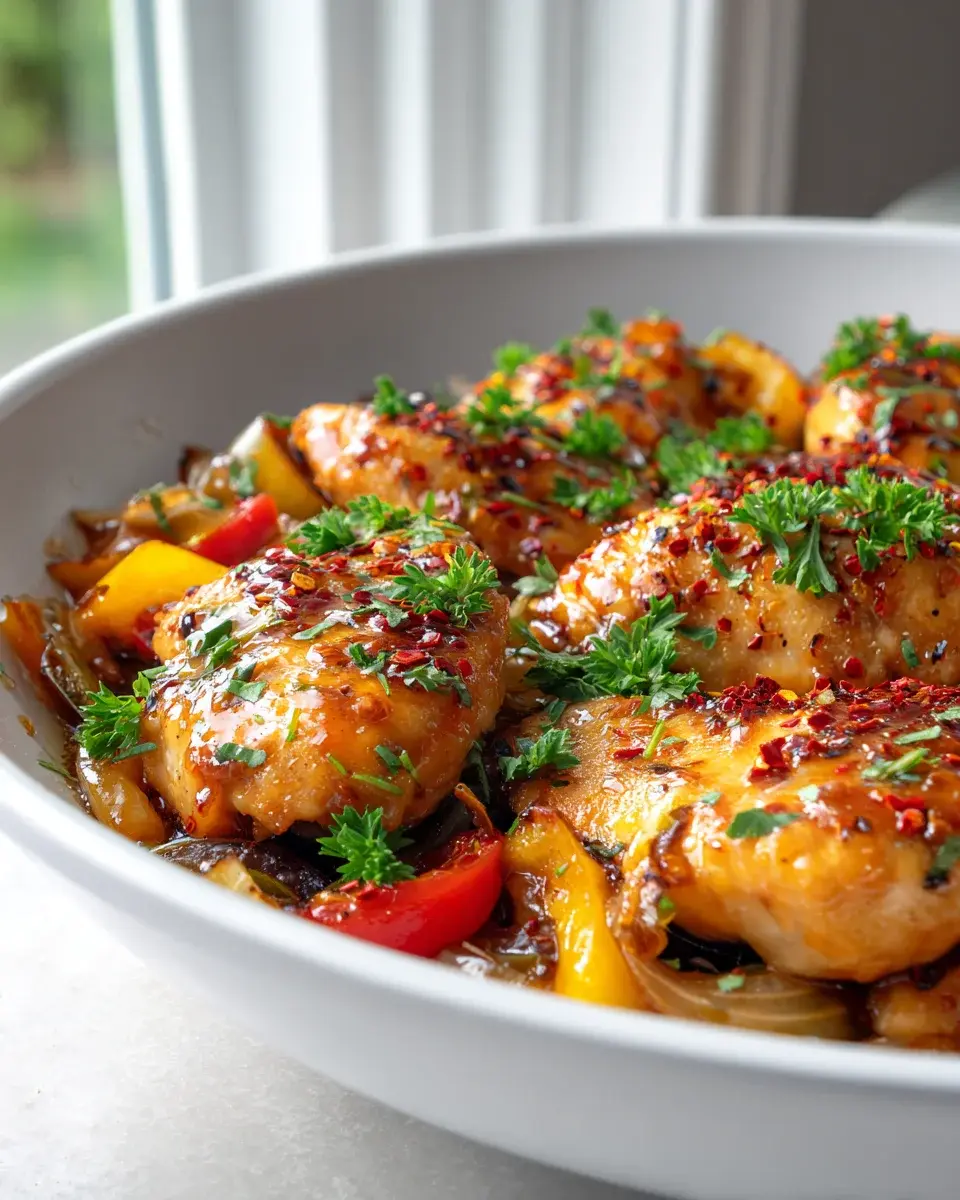 Hot Honey Chicken Skillet