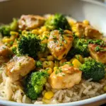 Hyhnchen Reis Pfanne