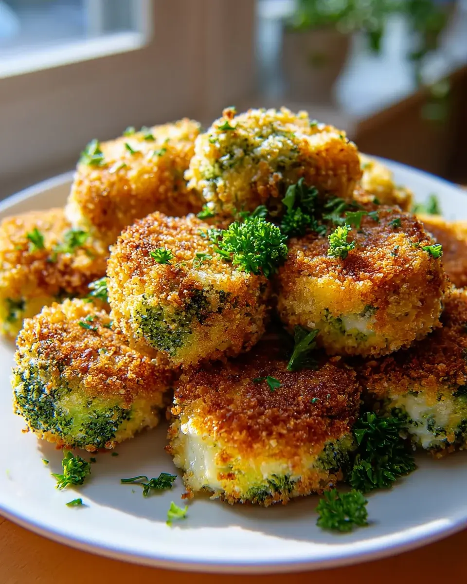 Knusprige Brokkoli Käse Nuggets – Gesund & Lecker! 4 Knusprige Brokkoli Käse Nuggets