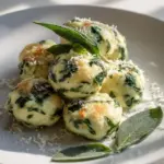 Low Carb Kyse Spinat Nocken