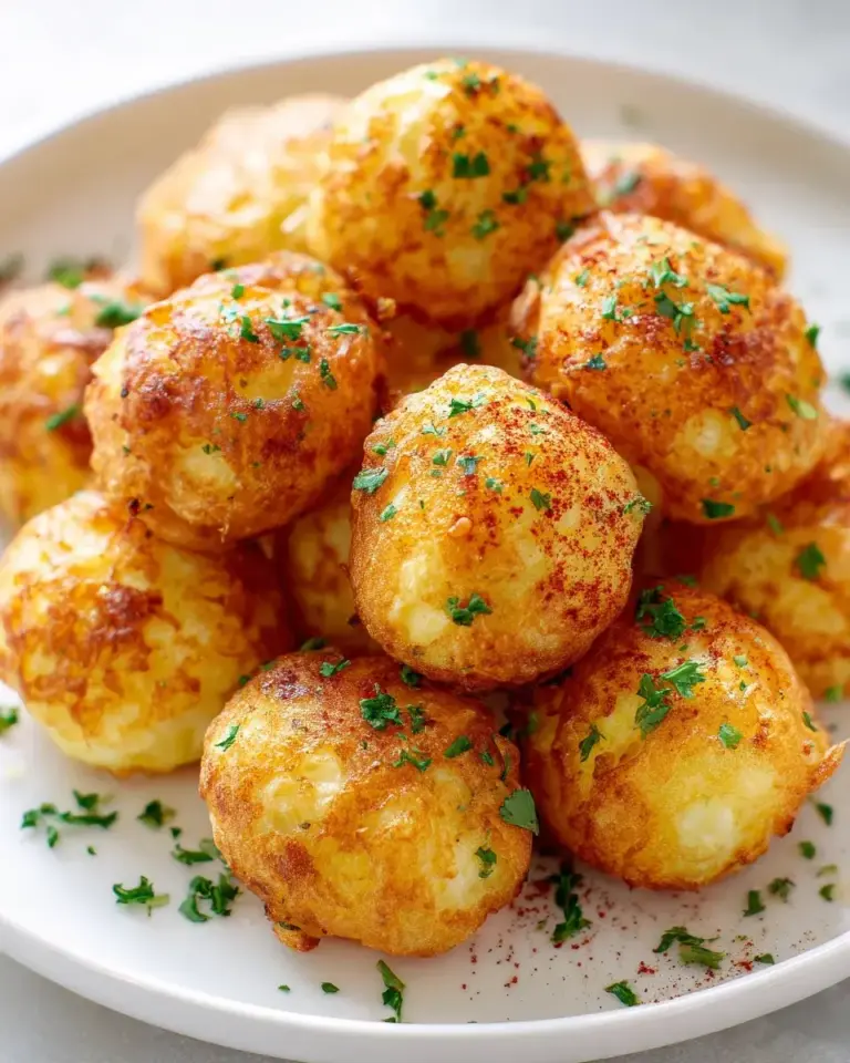 Mini Ei Fritter: Dein perfekter Snack oder Fingerfood Hit!