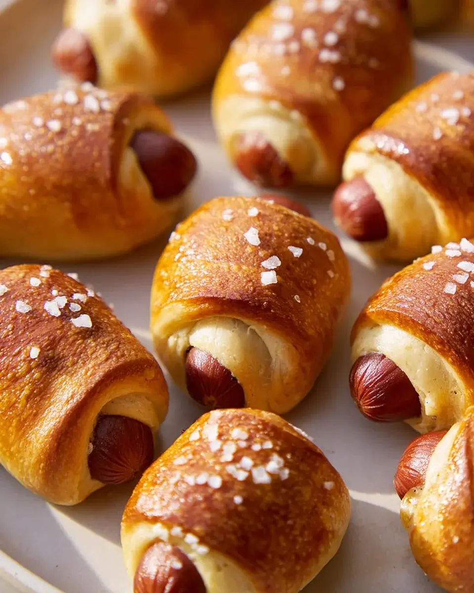 Leckere Mini Pretzel Dogs – Die perfekten Snack-Ideen! 4 Mini Pretzel Dogs