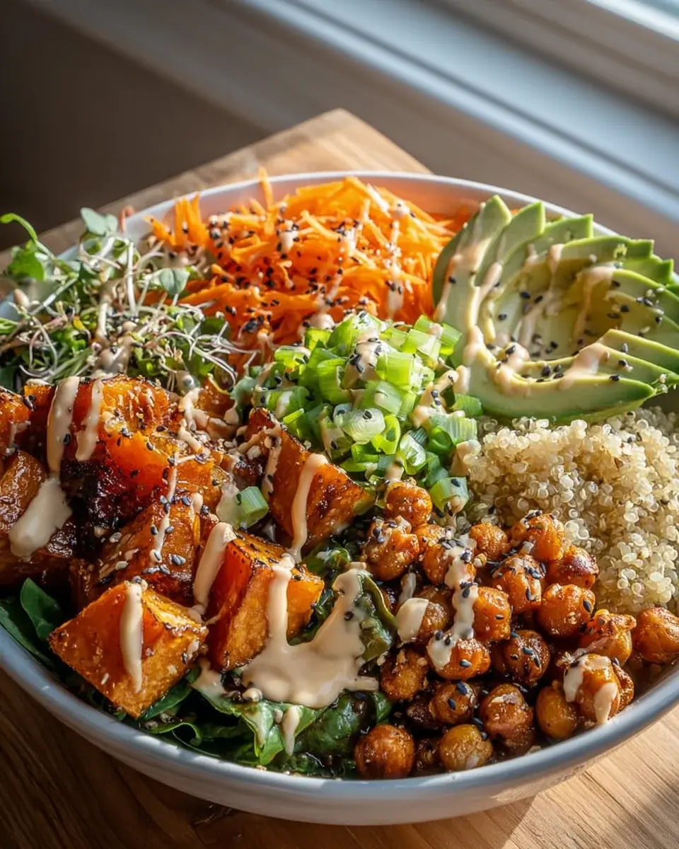 Miso Glazed Sweet Potato Bowl – Gesund und lecker genießen! 4 Miso Glazed Sweet Potato Bowl