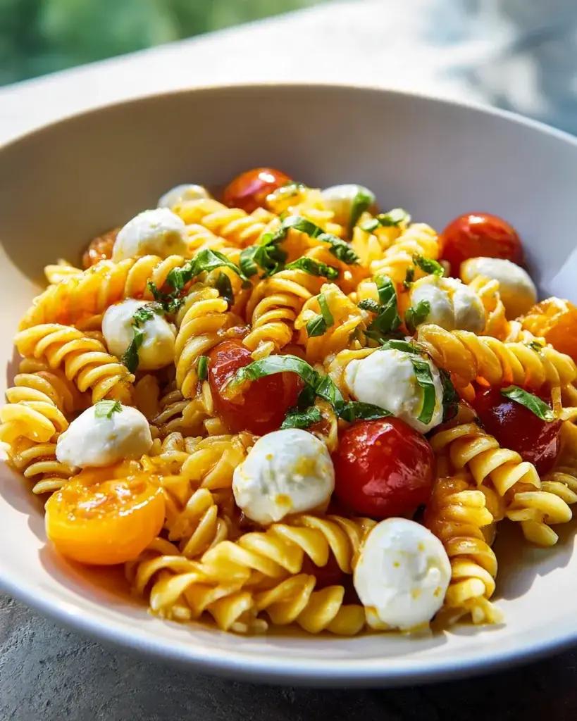Tim Mälzer Nudelsalat: Mozzarella, Kirschtomaten – einfach lecker!
