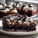 Oreo Fudge Brownie Pizza