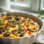 Pilz Fryhstycksauflauf