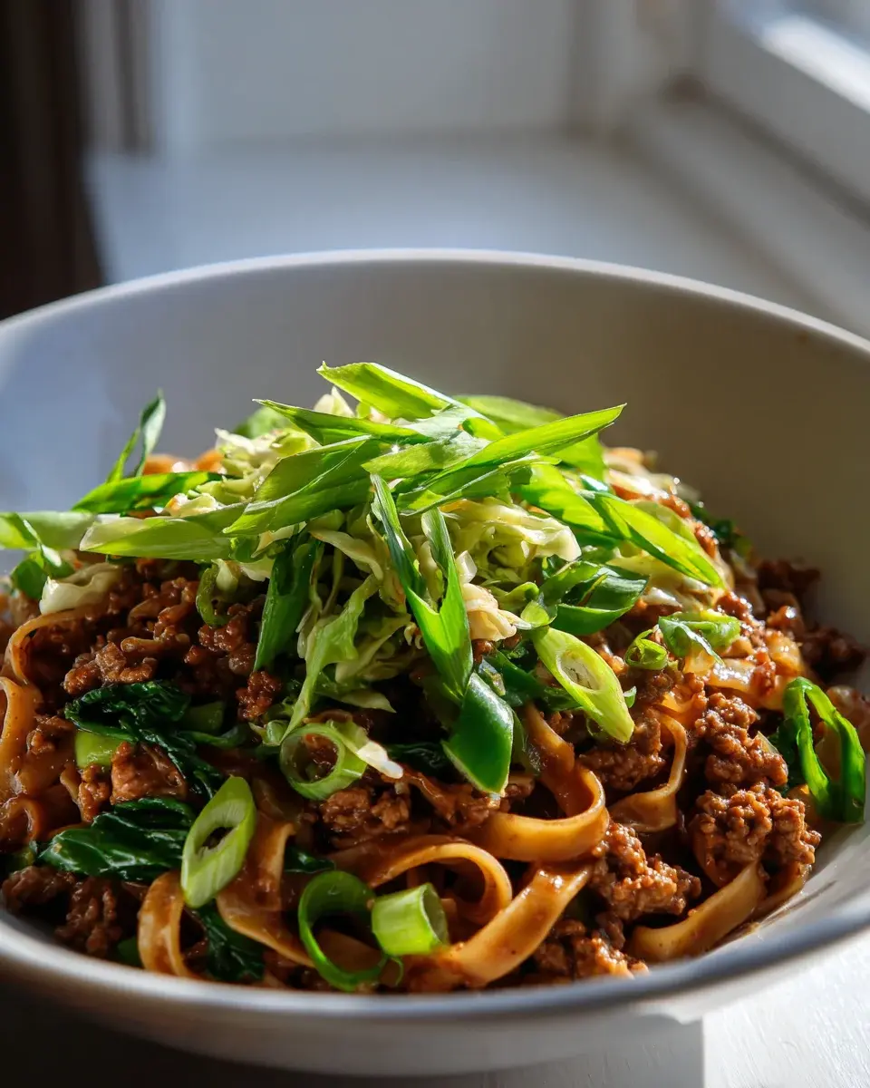 Potsticker Noodle Bowl