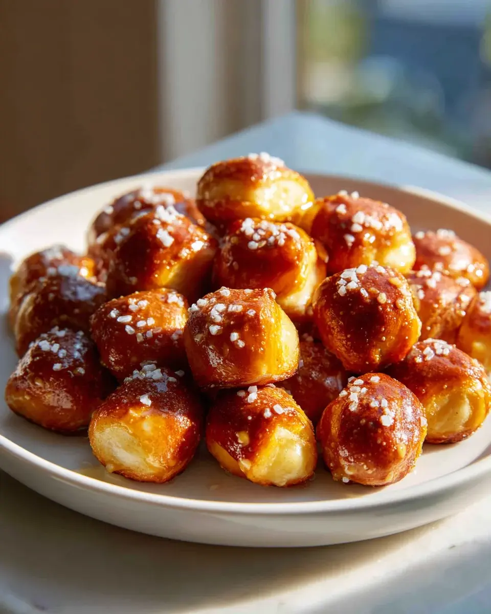 Pretzel Bites Honig Senf Airfryer