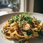 Protein Nudeln mit Hyttenkyse