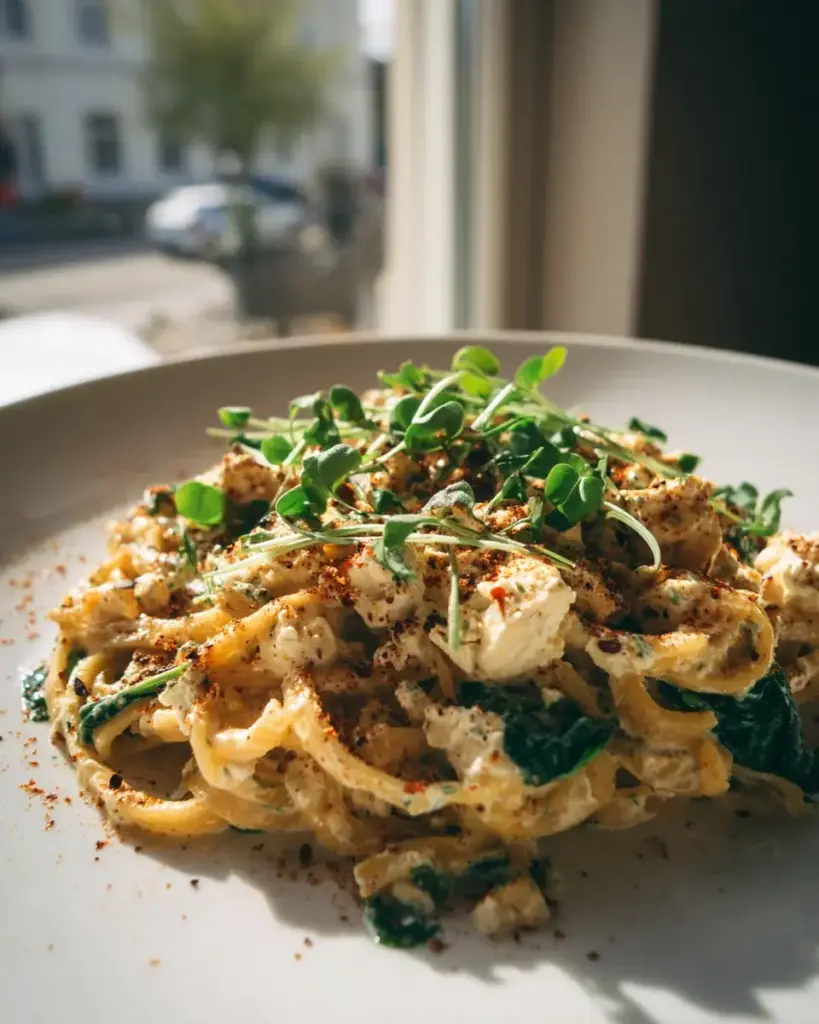 Blitz-Rezept: Protein Nudeln mit Hüttenkäse – Dein Fitness-Food!