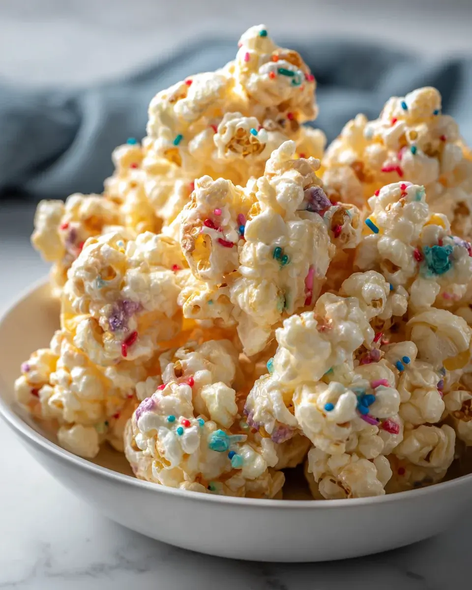 Knusprige Puff Marshmallow Popcorn Clusters – So lecker! 4 Puff Marshmallow Popcorn Clusters