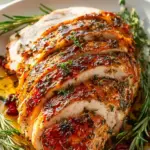 Putenbrust mit Knoblauch Kryuterbutter