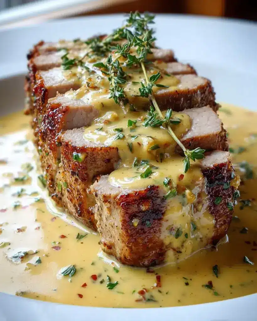 Zartes Rinderfilet mit Cremiger Dijon-Senf-Sauce Rezept