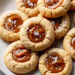 Salted Caramel Thumbprint Cookies
