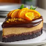 Schokoladen Orange Cheesecake