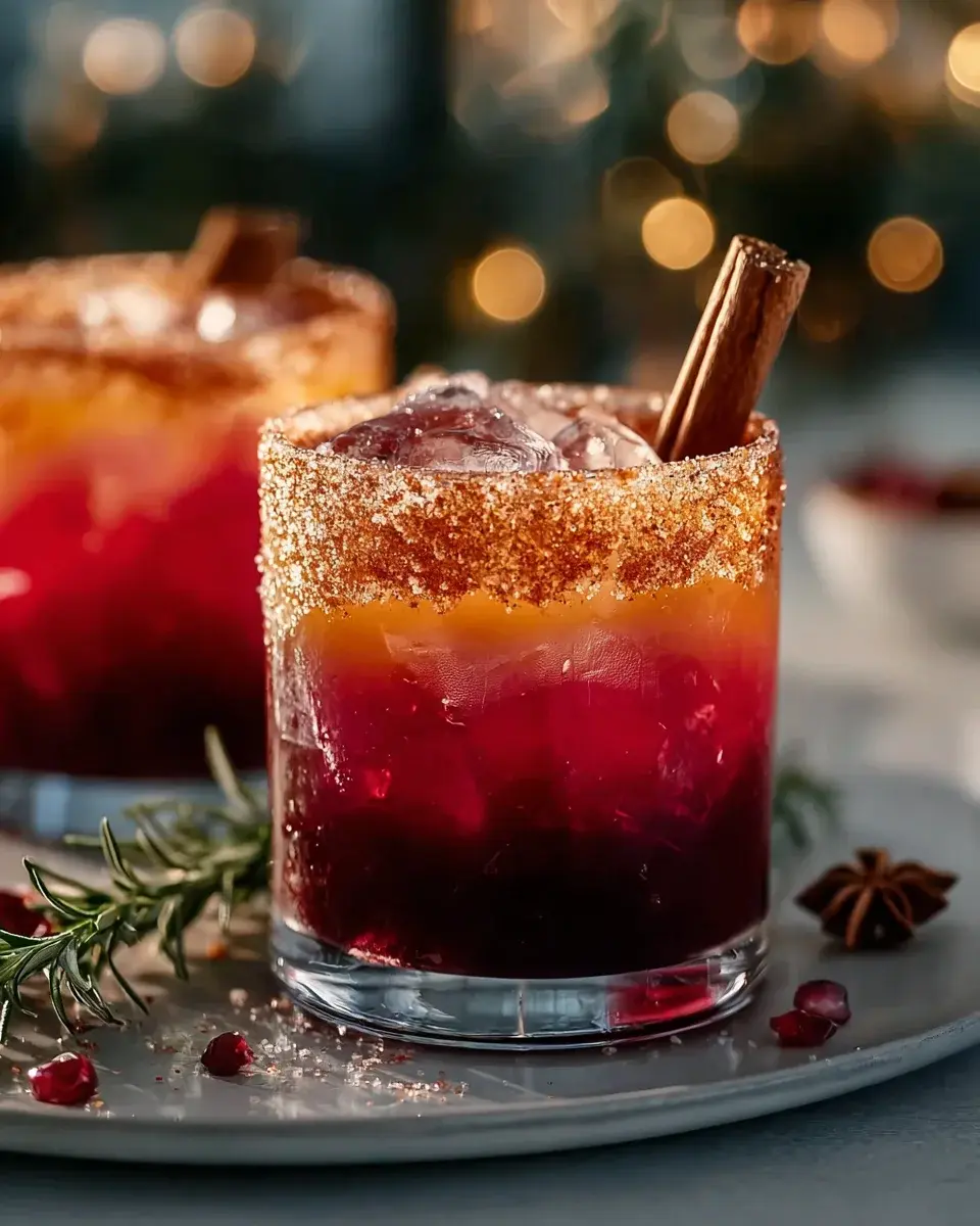 Gewürzte Weihnachts-Margarita: Festlicher Genuss ohne Alkohol 4 Spiced Christmas Margarita